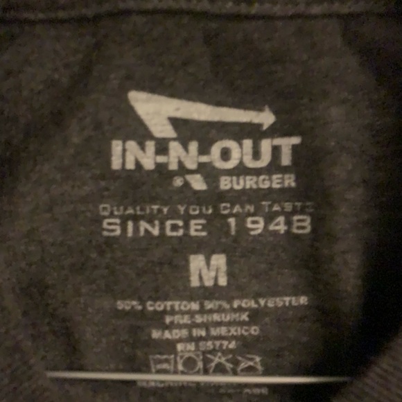 Vintage In n Out burgers shirt - Picture 2 of 3